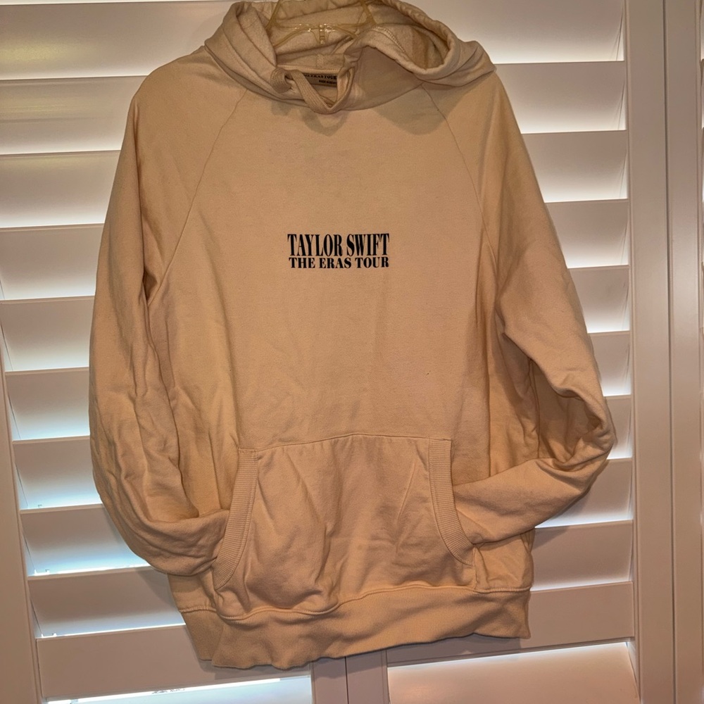 Taylor Swift The Eras Tour Beige Hoodie